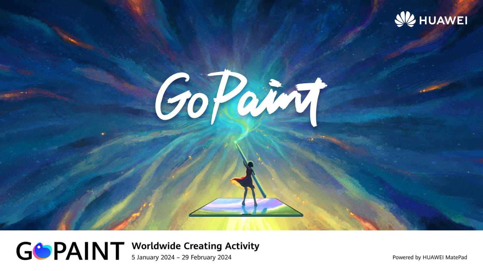 Read more about the article الموعد الاستثنائي لعرض المهارات الفنية الرقمية مع ” HUAWEI GoPaint “