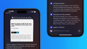 Read more about the article متصفح Safari من أبل سوف يحصل على AI هذا العام