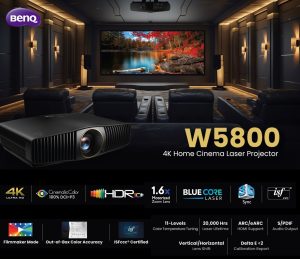 Read more about the article بينكيو تقدم جهاز العرض بالليزر W5800 True 4K فائق الدقة إلى أسواق الشرق الأوسط