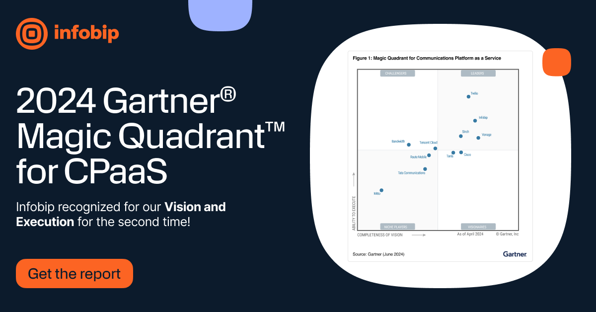 Read more about the article انفوبيب تحصد مجدداً لقب رائدة منصات الاتصالات من جارتنر