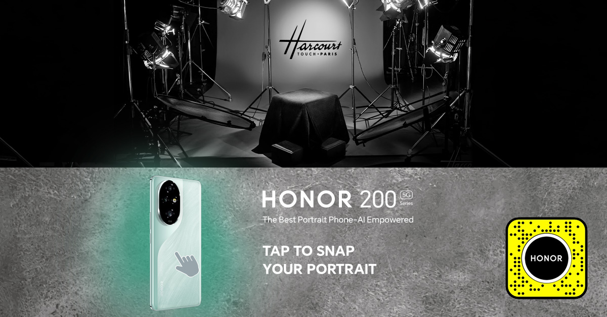 Read more about the article شركة HONOR تطلق عدسة سناب شات لاستعراض قدرات تصوير البورتريه المذهل لسلسلة HONOR 200