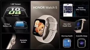 Read more about the article ساعة سمارت جبارة من Honor مش هتفرقها عن Apple Watch..وبنصف السعر