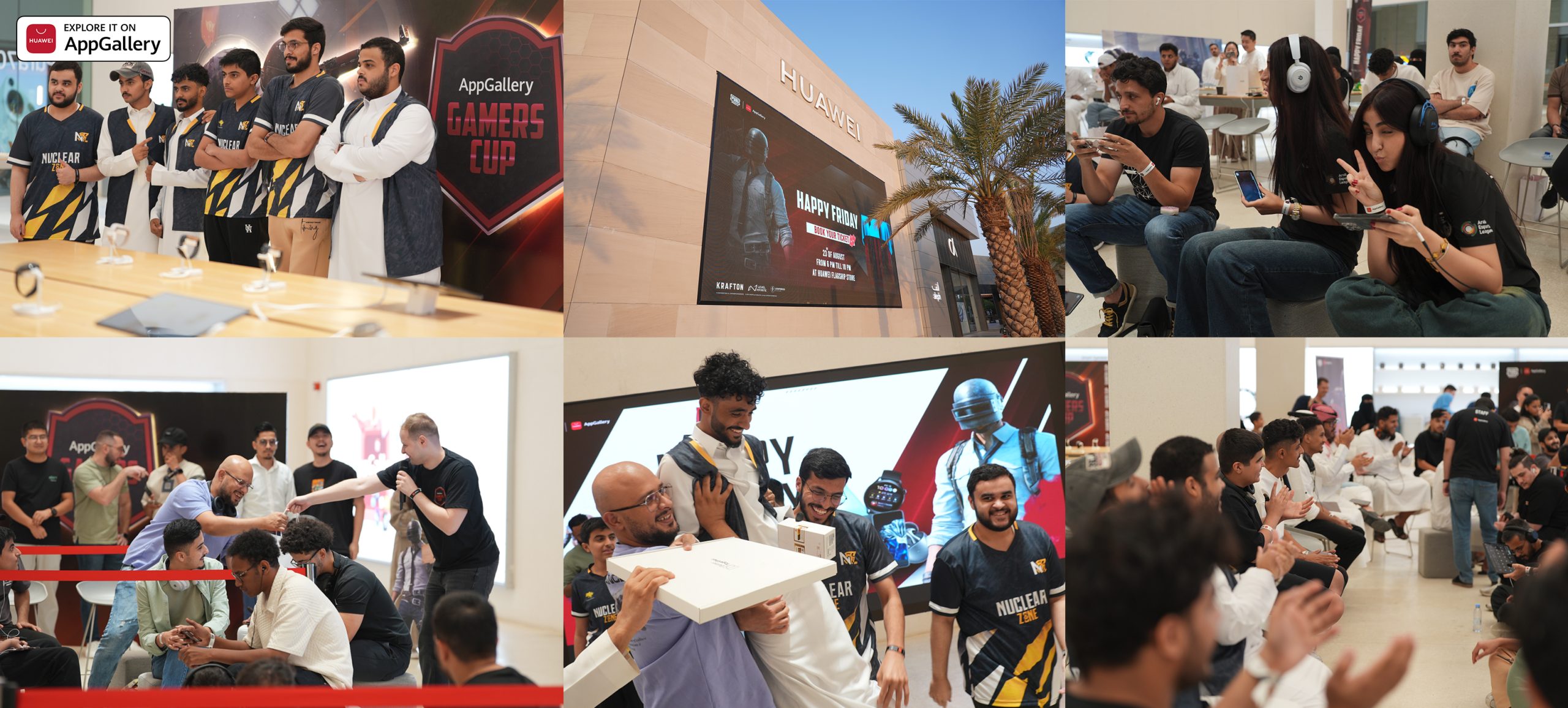 You are currently viewing انطلاق سلسلة مثيرة من بطولات كأس AppGallery Gamers Cup (AGC) بالتعاون مع لعبةTop Battle Royaleفي متجر هواوي الرئيسي بالرياض