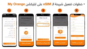 Read more about the article خطوات تفعيل شريحة eSIM من اورانج