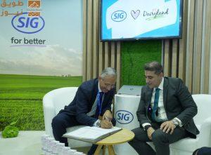 Read more about the article Dairyland signs with SIG during Gulfood Manufacturing 2024 in Dubai