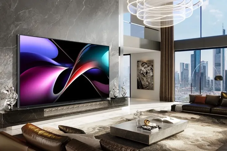 You are currently viewing Hisense تكشف عن تلفاز MicroLED وMini-LED جديد بحجم 136 بوصة وسطوع 10000 نتس #CES2025