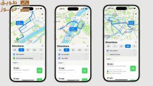Read more about the article “أبل” تُطلق تطبيقاً يجمع بيانات الملاحة بشكل جماعي لتحسين نظم خرائطها