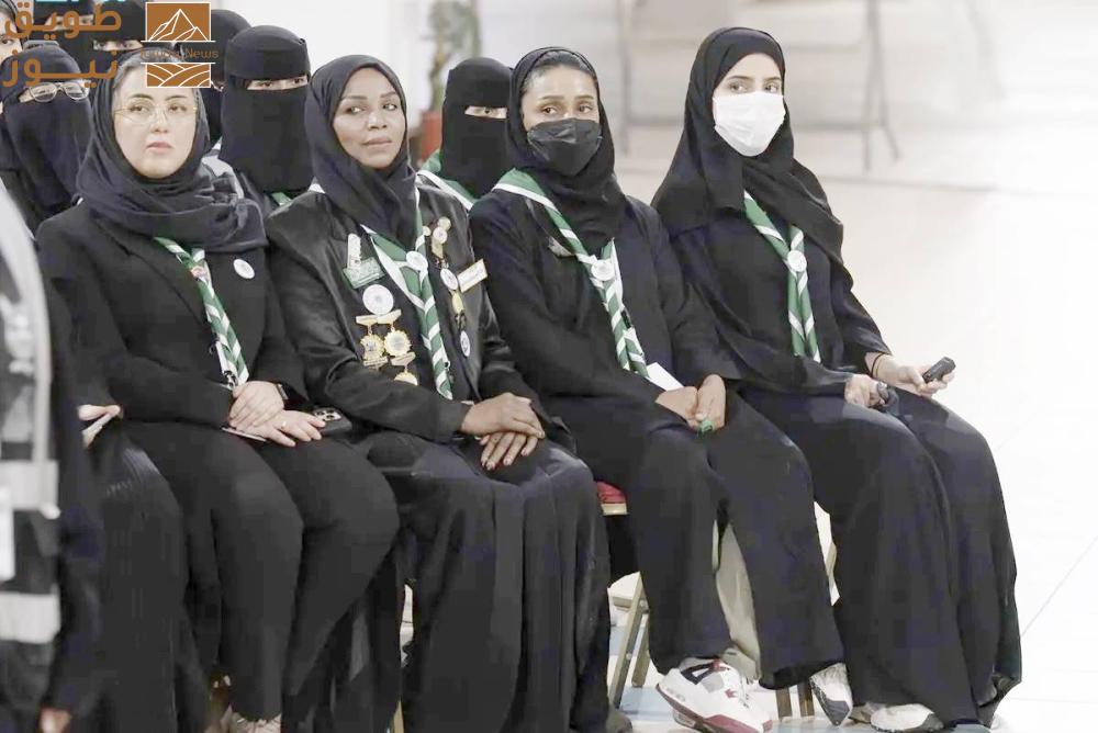 Read more about the article تحت شعار «عند النهاية تكون البداية».. حضور نوعي لفتيات الكشافة لخدمة الحجاج