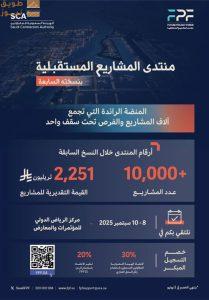Read more about the article منتدى المشاريع المستقبلية بحلته الجديدة ينطلق في الرياض في سبتمبر المقبل