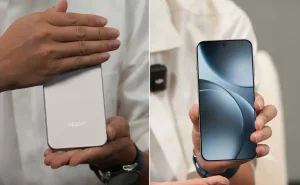 Read more about the article شركة Oppo تقارن هاتفها الرائد بأقوى آيفون 17