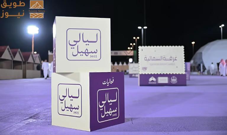 Read more about the article انطلاق فعاليات “ليالي سهيل 2025” في الحدود الشمالية