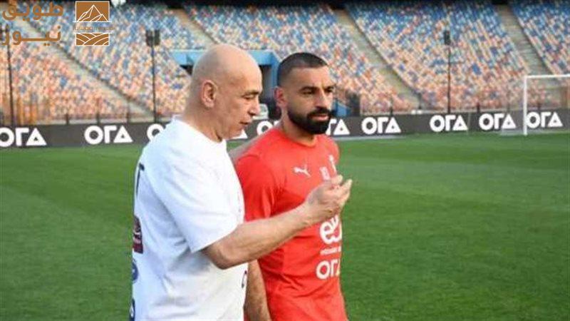 You are currently viewing الحزن يعم المنتخب المصرى.. شوبير يسلط الضوء على موقف حسام حسن ومحمد صلاح