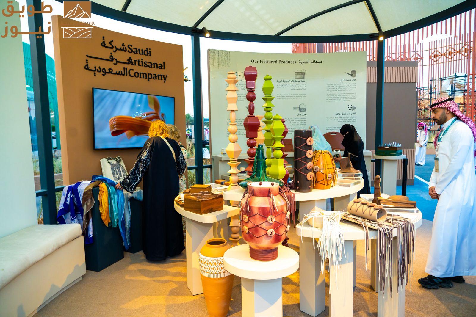 Read more about the article إنجازات نوعية وأرقام تعكس نمو قطاع الحرف اليدوية في المملكة