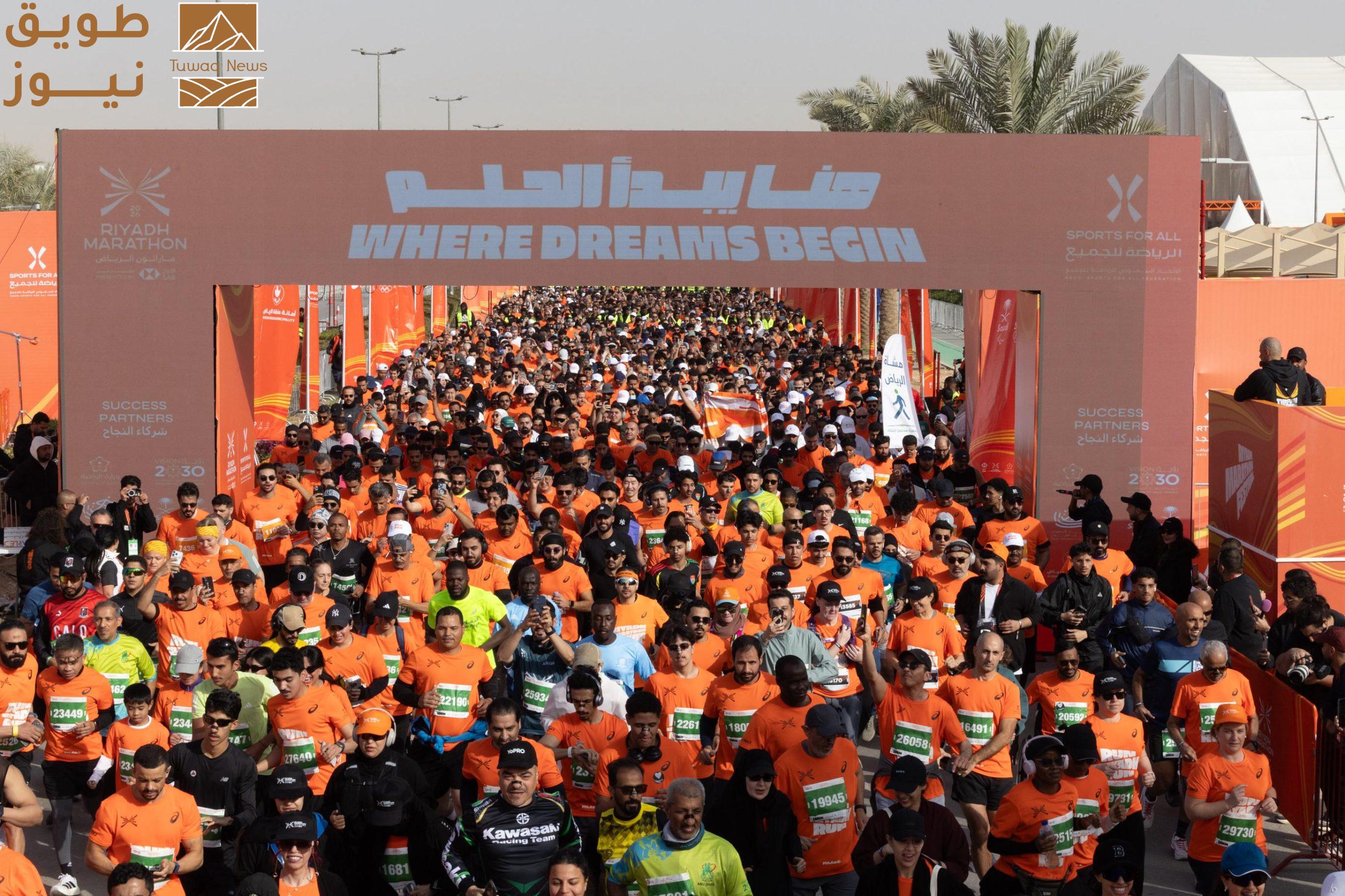 You are currently viewing تتويج الفائزين في مهرجان ماراثون الرياض 2026 واختتام النسخة الخامسة بنجاح تنظيمي كبير