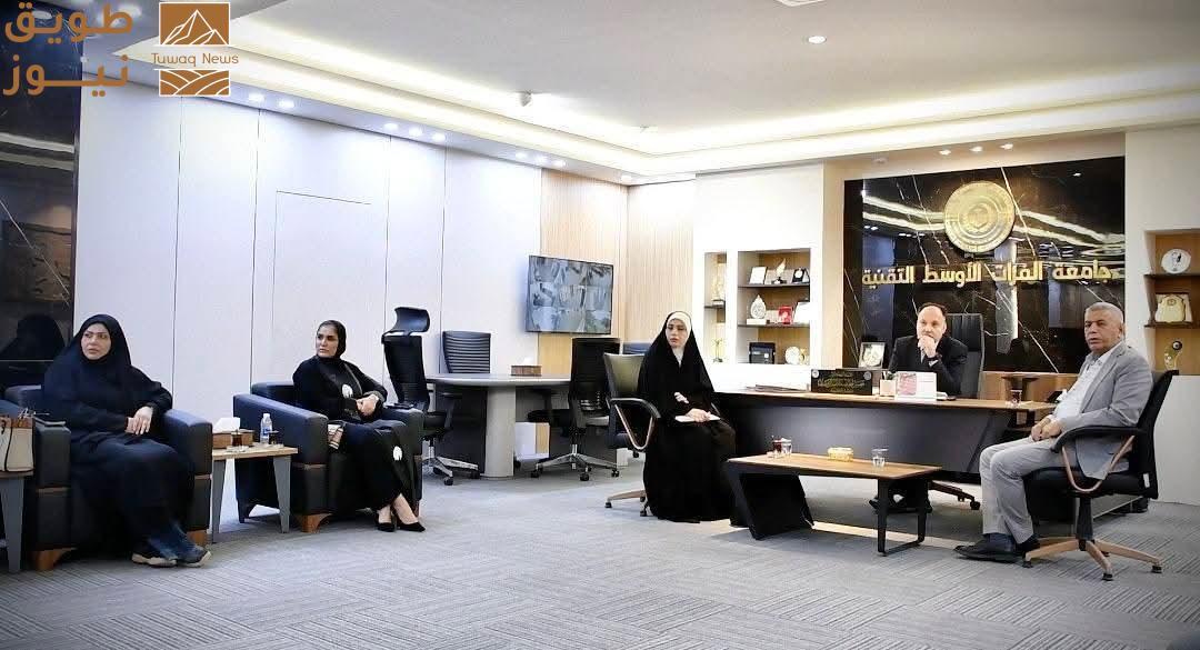 You are currently viewing جامعة الفرات الأوسط التقنية تبحث مع وفدٍ إيطالي إنشاء مركز للتوحّد وفق المعايير الأوروبية