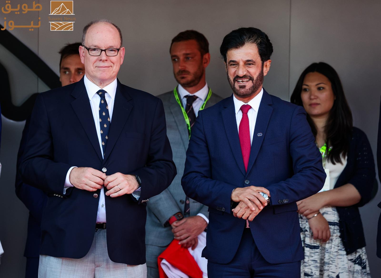 You are currently viewing محمد بن سليّم رئيس الاتحاد الدولي للسيارات “فيا” يُشيد بسباق جائزة موناكو الكبرى للفورمولا واحد واصفاً إياه بأحد “أروع جواهر” رياضة السيارات العالمية