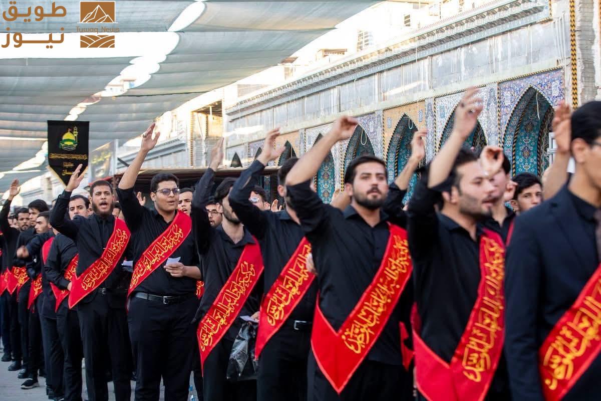 You are currently viewing جامعة الفرات الأوسط التقنية تشارك في موكب عزاء الجامعات العراقية الموحد بكربلاء